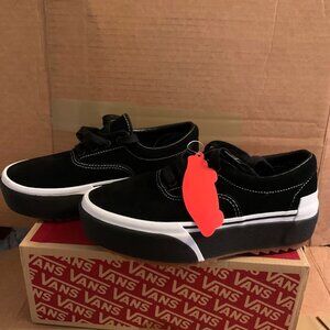 Vans Era Stacked Black Suede sneakers Womens 7